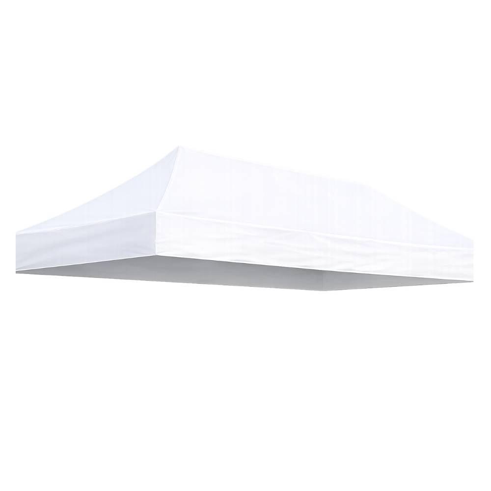 Terre Jardin - Toit de rechange pour barnum pliant professionnel 3 X 4,5 M Unité Blanc - Image 1