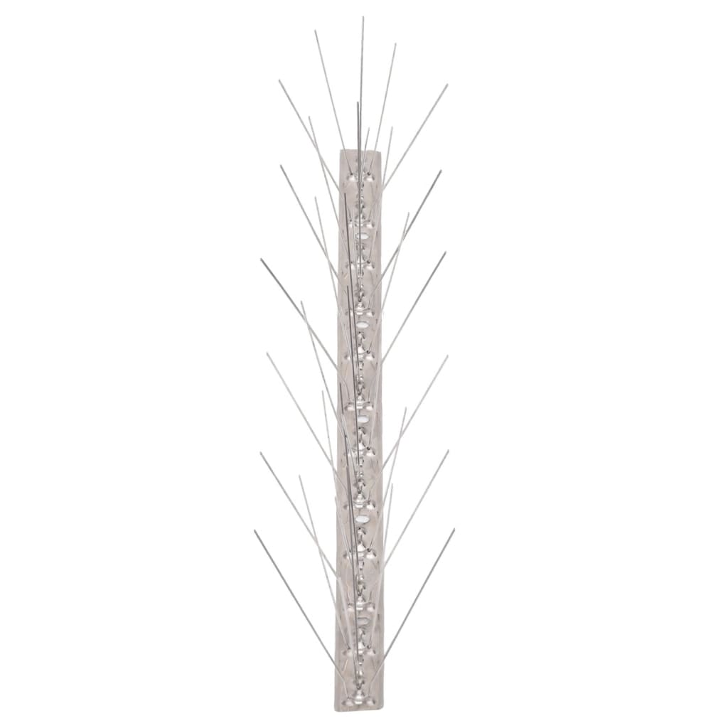 Vidaxl - Ensemble De 6 Pointes À 5 Rangées Contre Oiseaux Inox 3 M - vidaXL - Image 3
