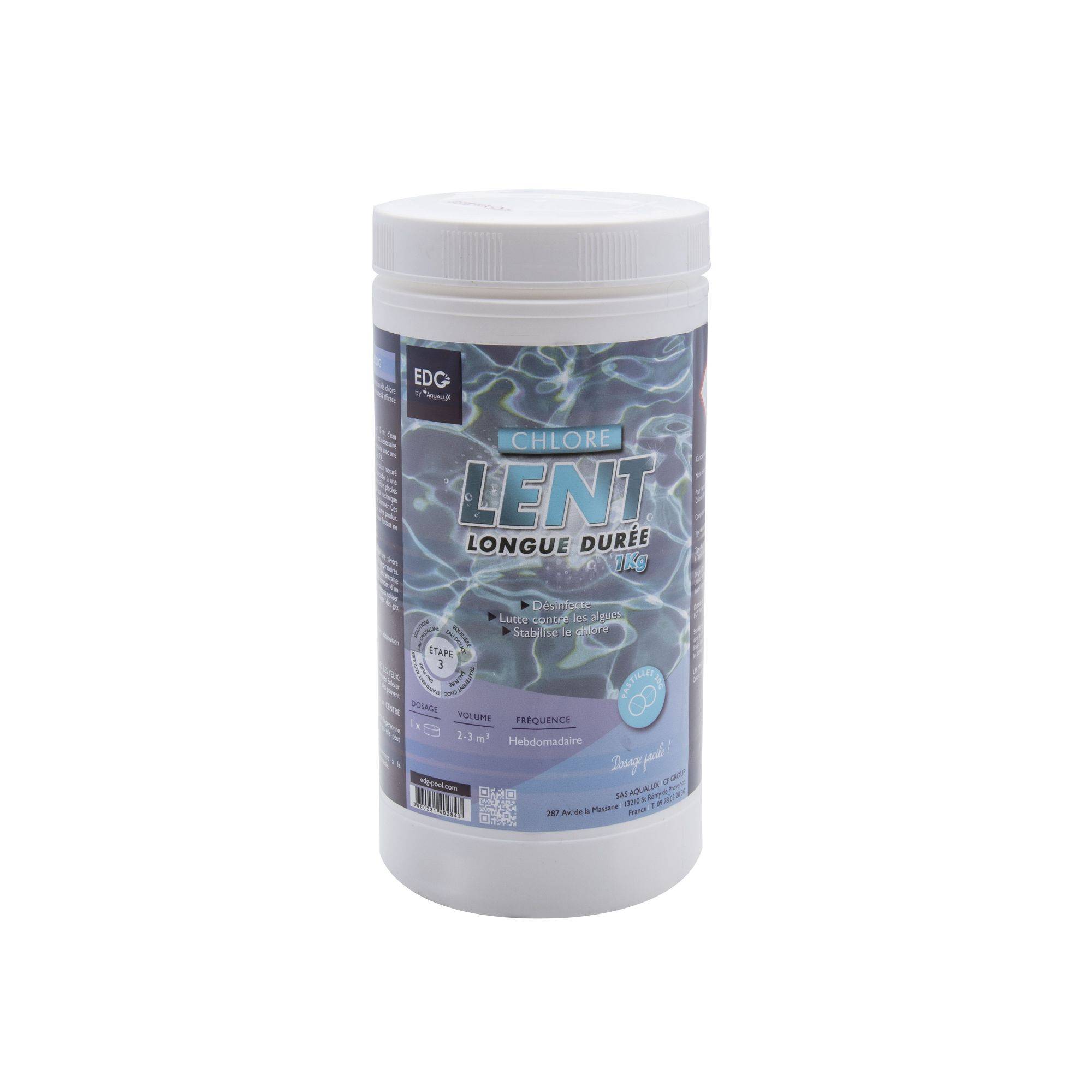 Chlore lent 20g en pastilles 1 kg - Image 4