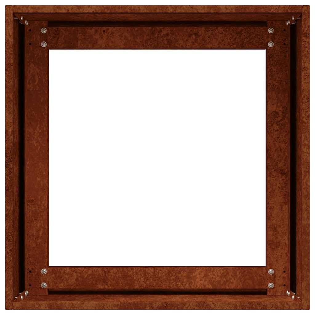 PANGIVO - Jardinière acier résistant aux intempéries rouillé 40 x 40 x 40 cm - PANGIVO - Image 6