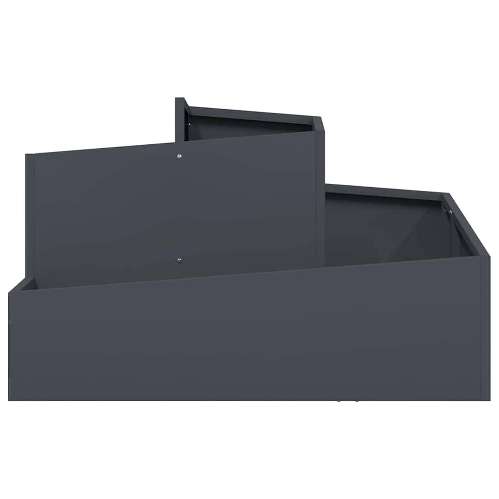Maison Chic - Cache-pot, Pot De Fleurs Anthracite 80 x 80 x 50 cm g324 - Image 2