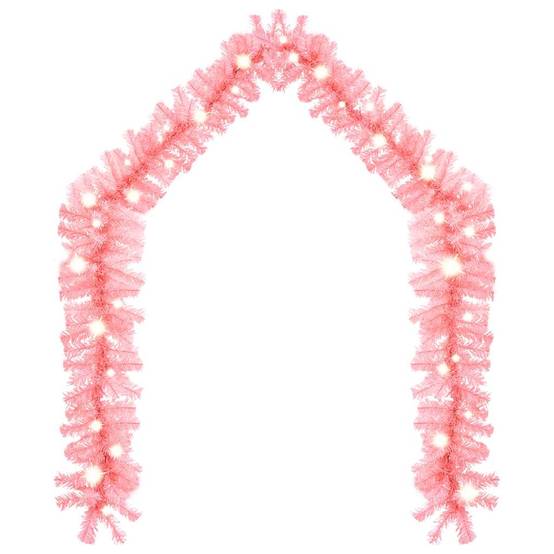 Guirlande de Noël Lumineuse PVC Décoration Fêtes 300 LED Rose 20 m – ComfortXL Outdoor Living - Image 3