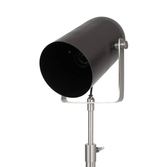 Lampadaire Industriel "Celeste" 163cm Noir & Argent - Image 2