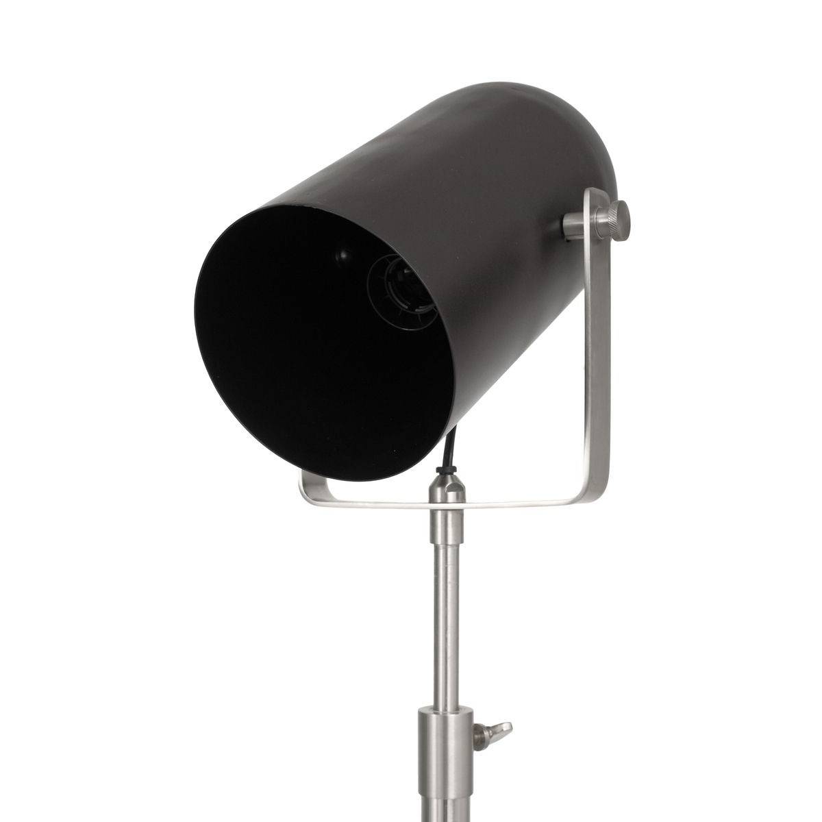 Lampadaire Industriel "Celeste" 163cm Noir & Argent - Image 2