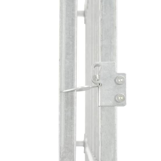 Vidaxl - Chenil d'extérieur avec toit pour chiens 450 x 150 x 200 cm vidaXL 144623 - Image 5