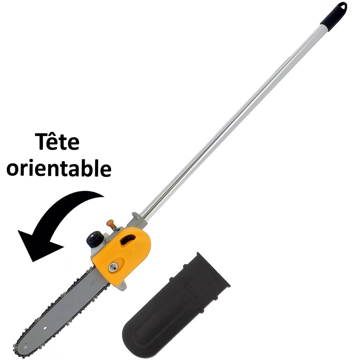 Gt Elec - Élagueuse sur perche sans fil à batterie, 40 V, GT ELEC + batterie 4 Ah + chargeur - GT ELEC - Image 2