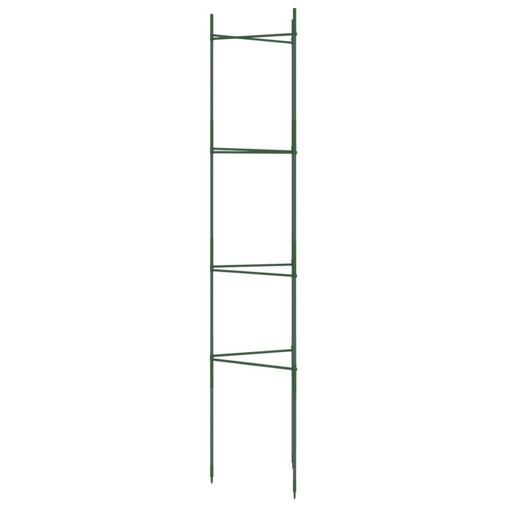 Lot de 8 Tuteurs Hauts pour Tomates Acier Structure de Soutien Robuste pour Potager Serre 154 cm – ComfortXL Outdoor Living - Image 7