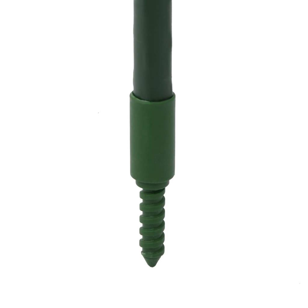 Lot de 8 Tuteurs Hauts pour Tomates Acier Structure de Soutien Robuste pour Potager Serre 154 cm – ComfortXL Outdoor Living - Image 10