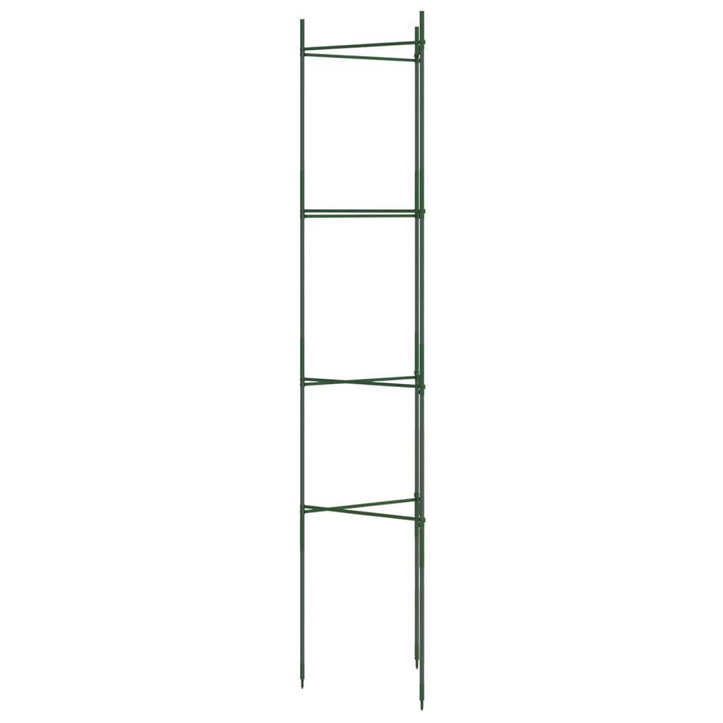 Lot de 8 Tuteurs Hauts pour Tomates Acier Structure de Soutien Robuste pour Potager Serre 154 cm – ComfortXL Outdoor Living - Image 6