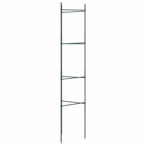 Lot de 8 Tuteurs Hauts pour Tomates Acier Structure de Soutien Robuste pour Potager Serre 154 cm – ComfortXL Outdoor Living - Image 4