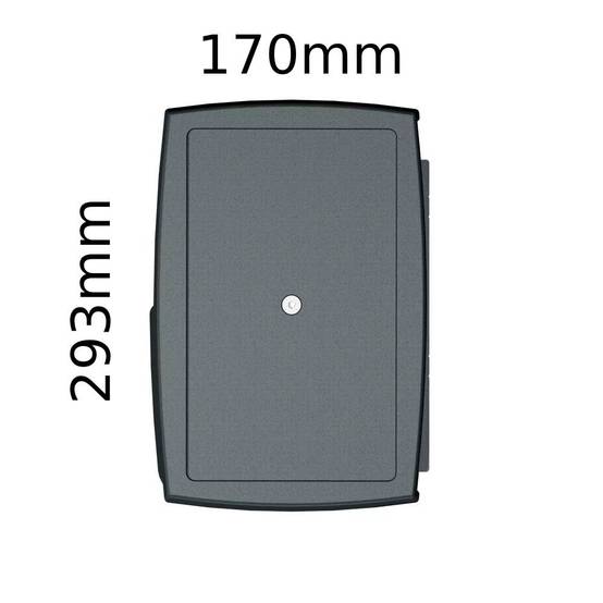 Intersun - Store banne coffre SOA 6,00x3,50 M (Motorisé Secours à Télécommande + LED - Gris Anthracite - Ecru) - INTERSUN - Image 4