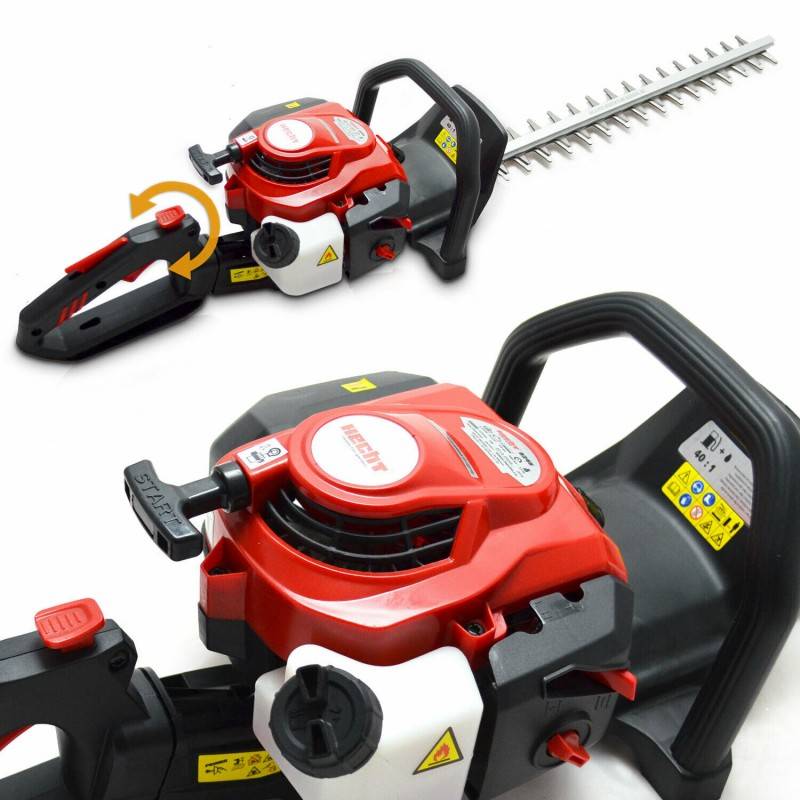 Hecht 9245 Taille haies à essence professionnel Moteur 2 temps système anti-vibration - Image 1