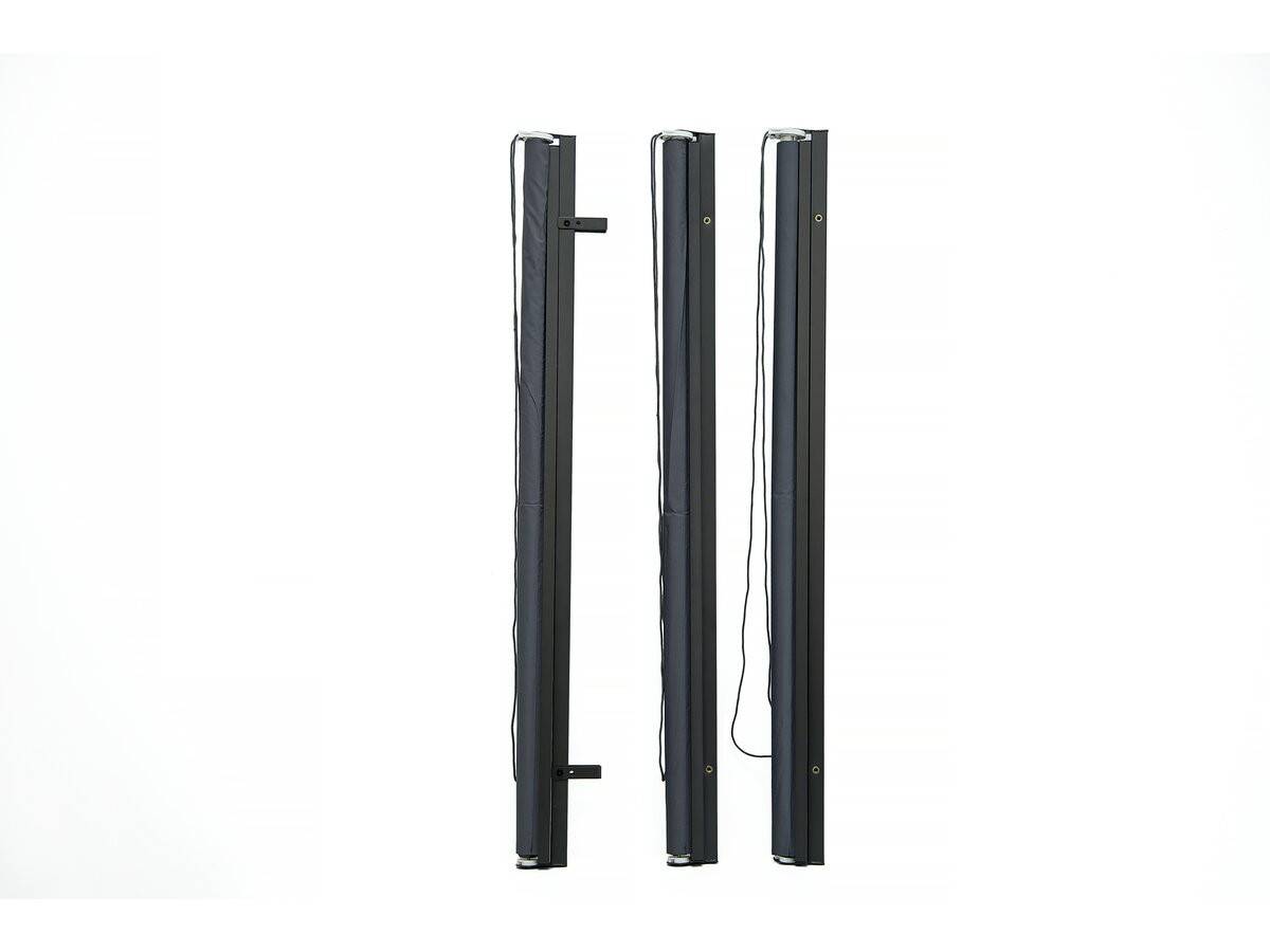 Lot De 2 Stores Rétractables Pergola - 124 X 225 Cm - Gris Anthracite -habitat Et Jardin - Image 4