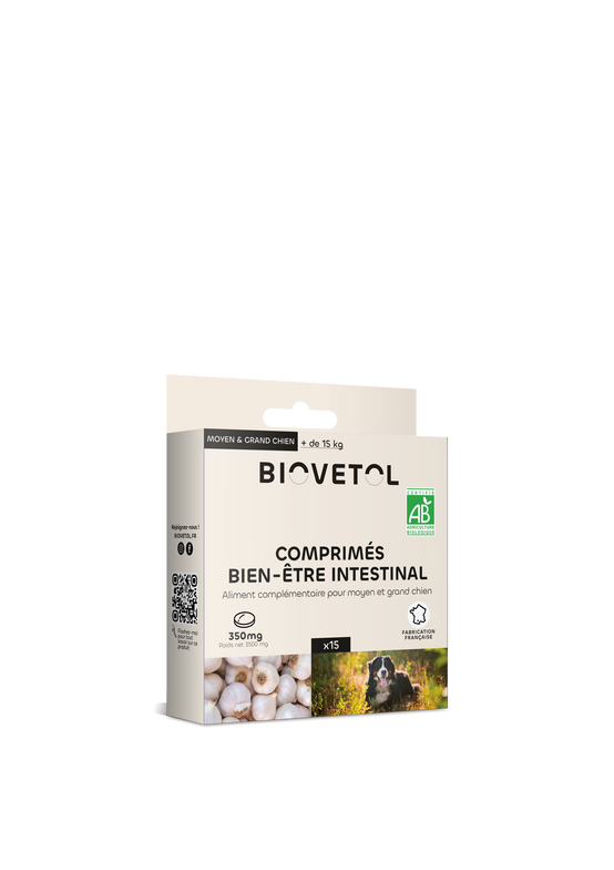 Biovetol - Comprimés Bio Bien-être Intestinal pour Grand Chien - Image 1