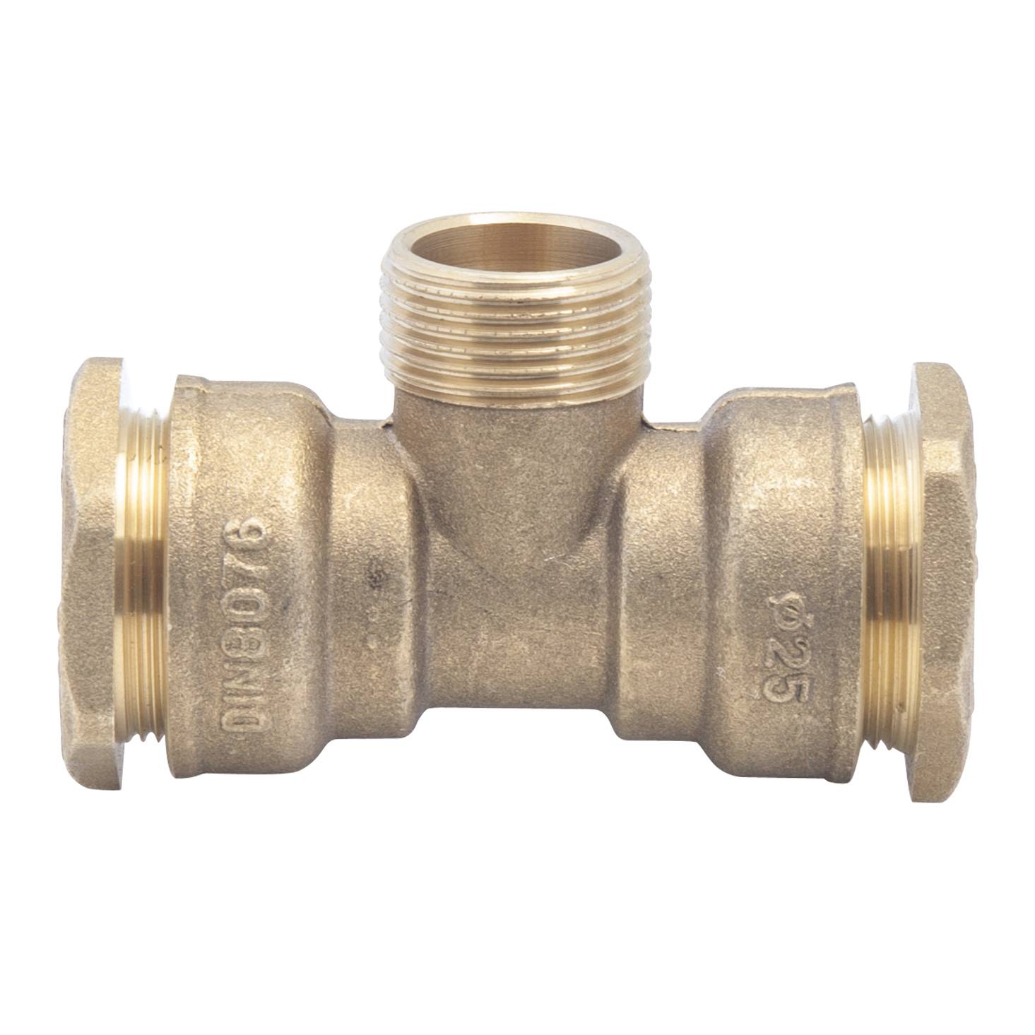 Raccord laiton té 3-4 m d25 plymouth - Image 4