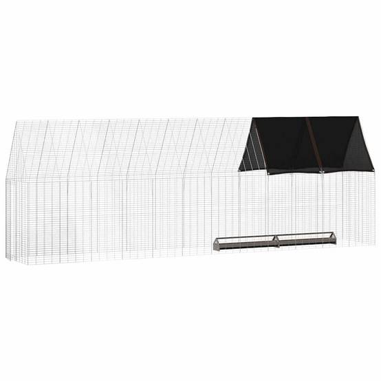 Grand Parc Grillagé Métal Robuste Protection Animaux Extérieur 600cm - ComfortXL Outdoor Living - Image 3