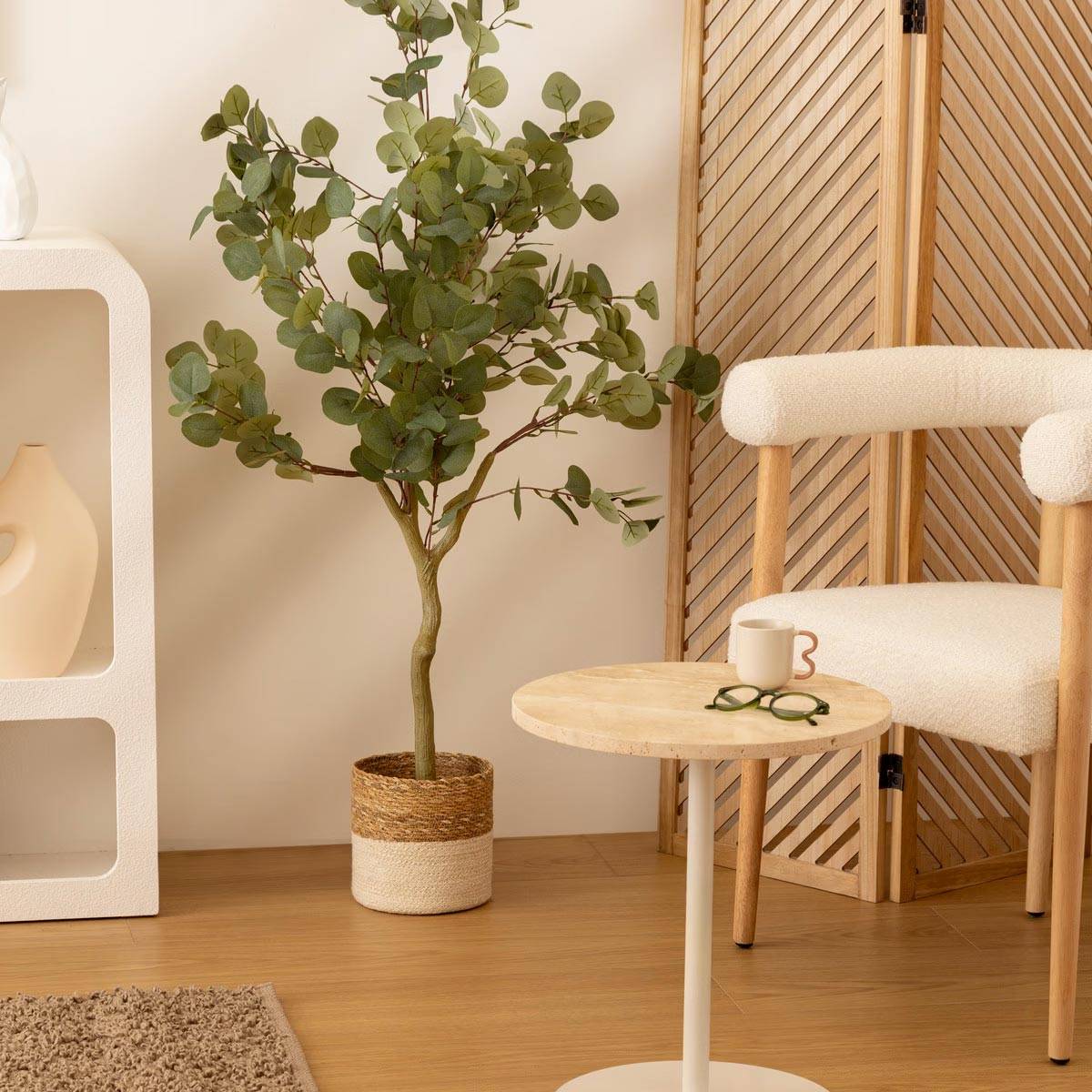 Plante artificielle Eucalyptus en Pot H 127 cm - Image 3