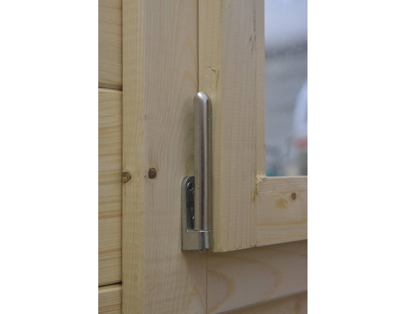 Altanka - Abri de jardin en bois - 36m2 - 6x6m - Ep. 40mm - Couleur: naturel - DOM610 - ALTANKA - Image 8