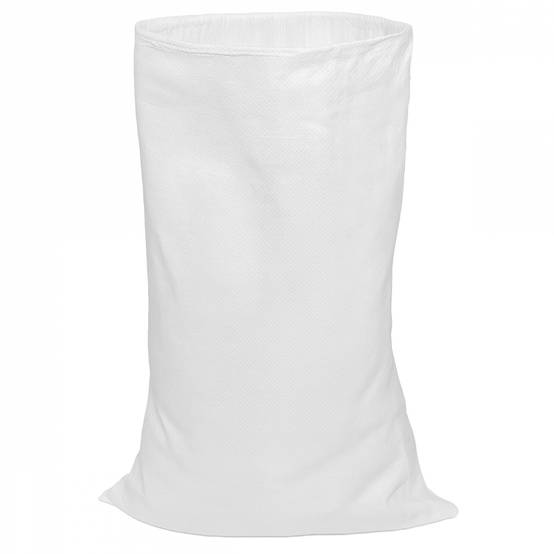 Lot de 5 sacs à gravats réutilisables en polypropylène haute qualité - 55 Kg - Blanc - Linxor - Image 1
