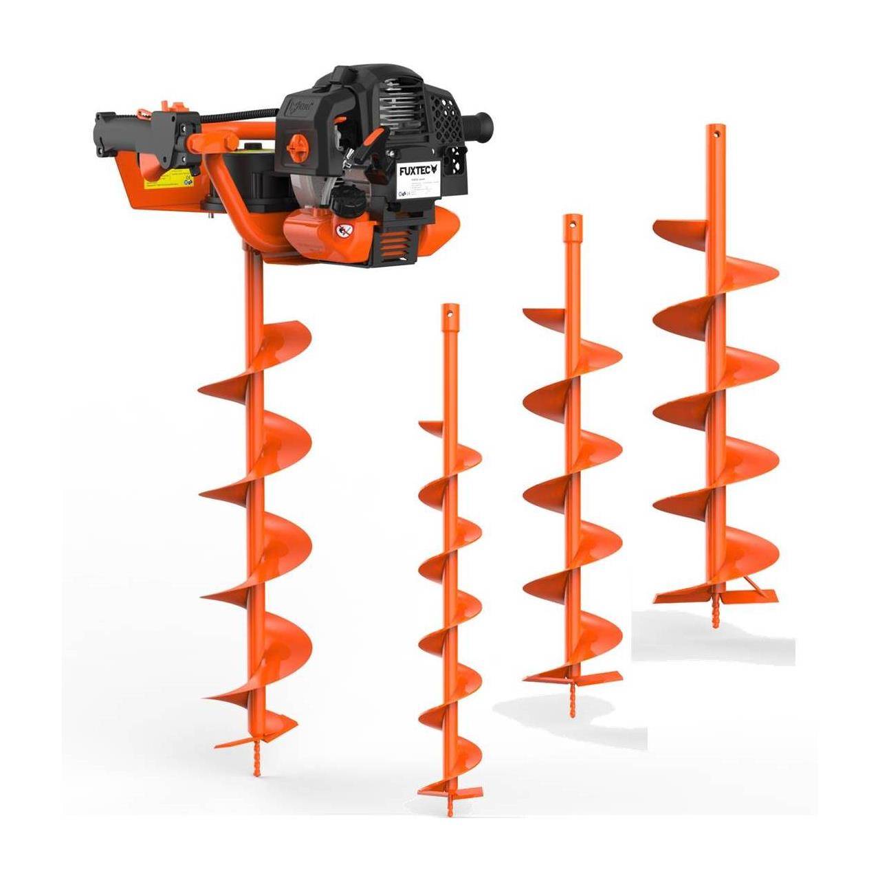 FUXTEC - Tarière thermique - FUXTEC FX-EB152 - 52cm3 mèches 100, 150 et 200mm