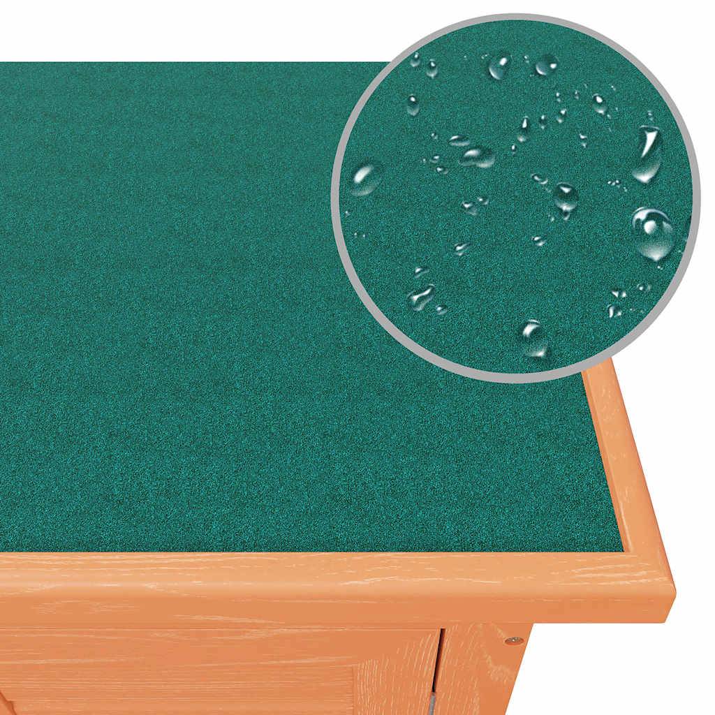 Vidaxl - Clapier d'extérieur Enclos pour petits animaux 4 portes Bois vidaXL 170159 - Image 5