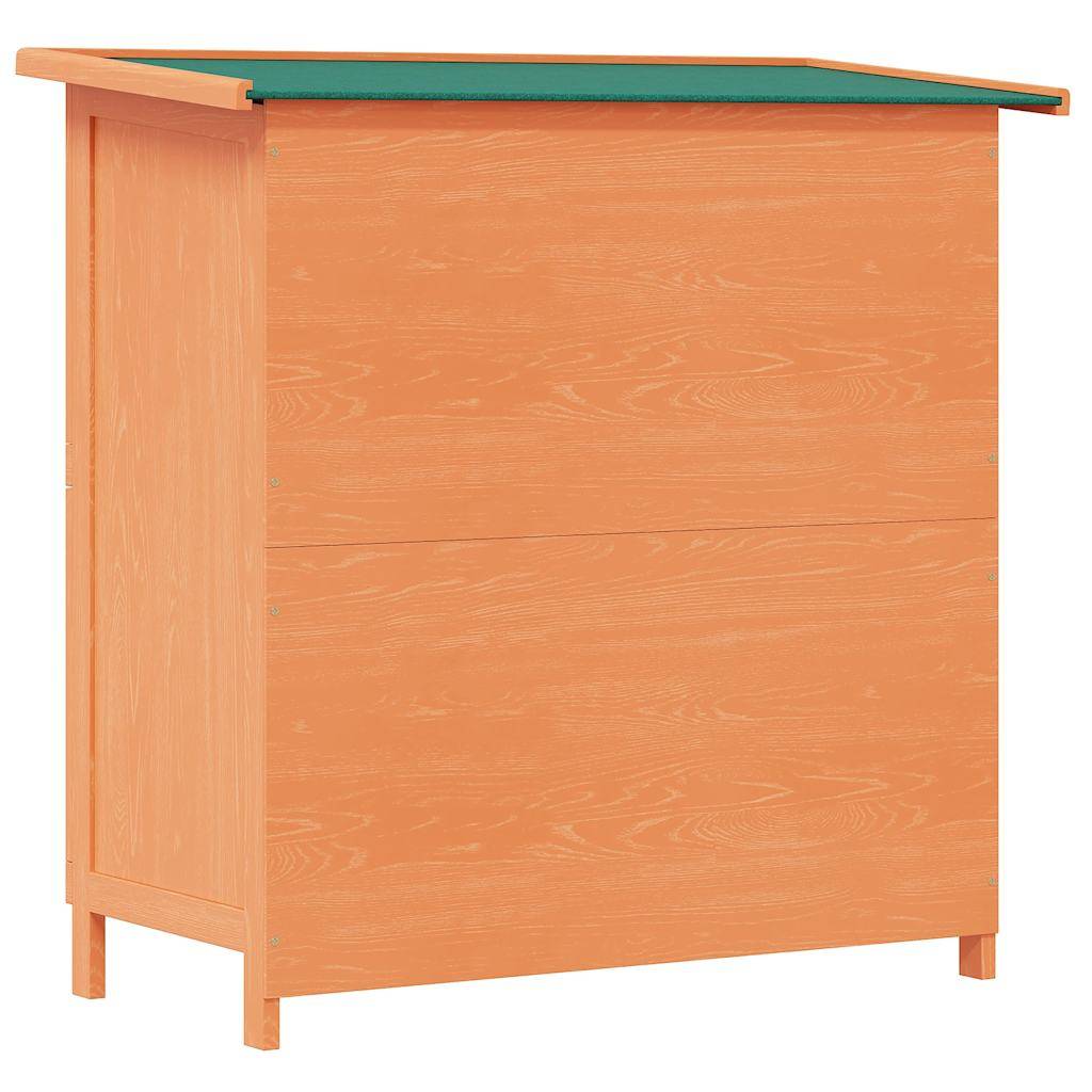 Vidaxl - Clapier d'extérieur Enclos pour petits animaux 4 portes Bois vidaXL 170159 - Image 6