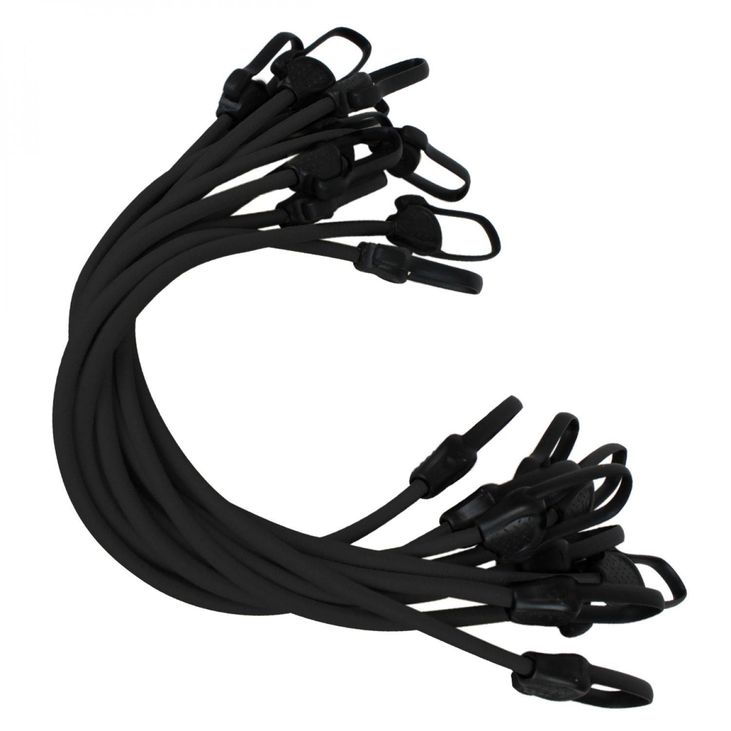 Linxor - Lot de 10 tendeurs sandows sécurisés et normés - Noir - Linxor - Image 1
