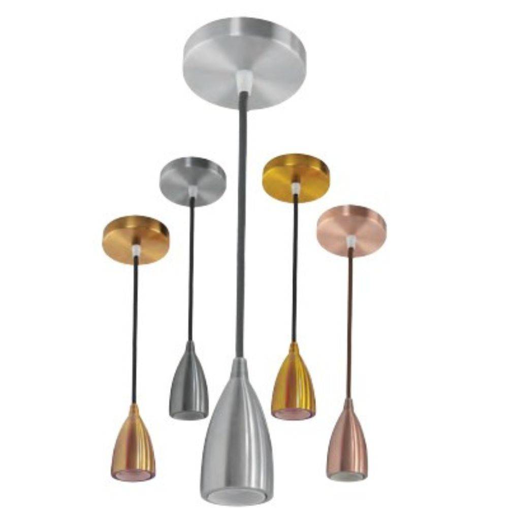 Suspension câble (1m) Edison cuivre E27 IP20 max 60W - Image 2