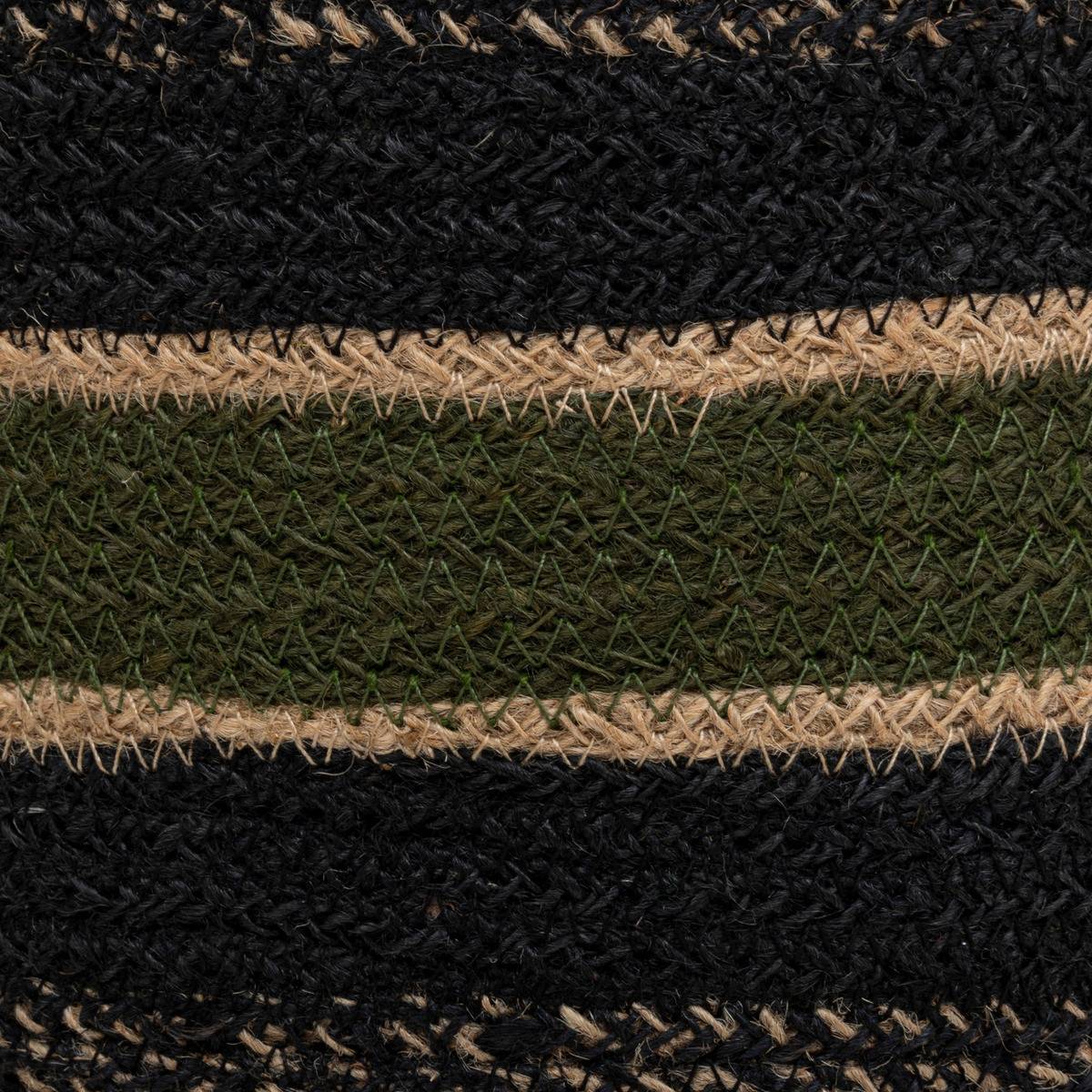 Lot de 3 Paniers de rangement en Jute colorée D 27 D 24 et D 21 cm - Image 7