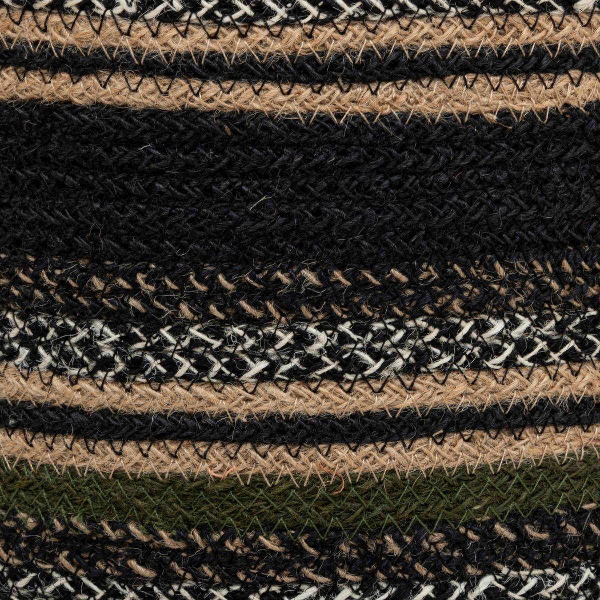 Lot de 3 Paniers de rangement en Jute colorée D 27 D 24 et D 21 cm - Image 6