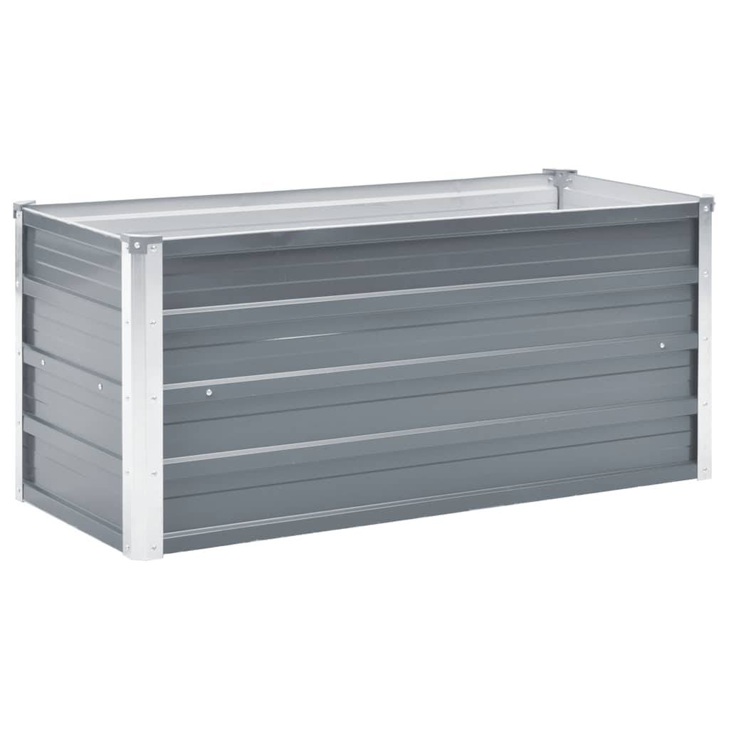 Prolenta Premium - Jardinière acier gris  100 x 40 x 45 cm  - Prolenta premium p319.7 - Image 1