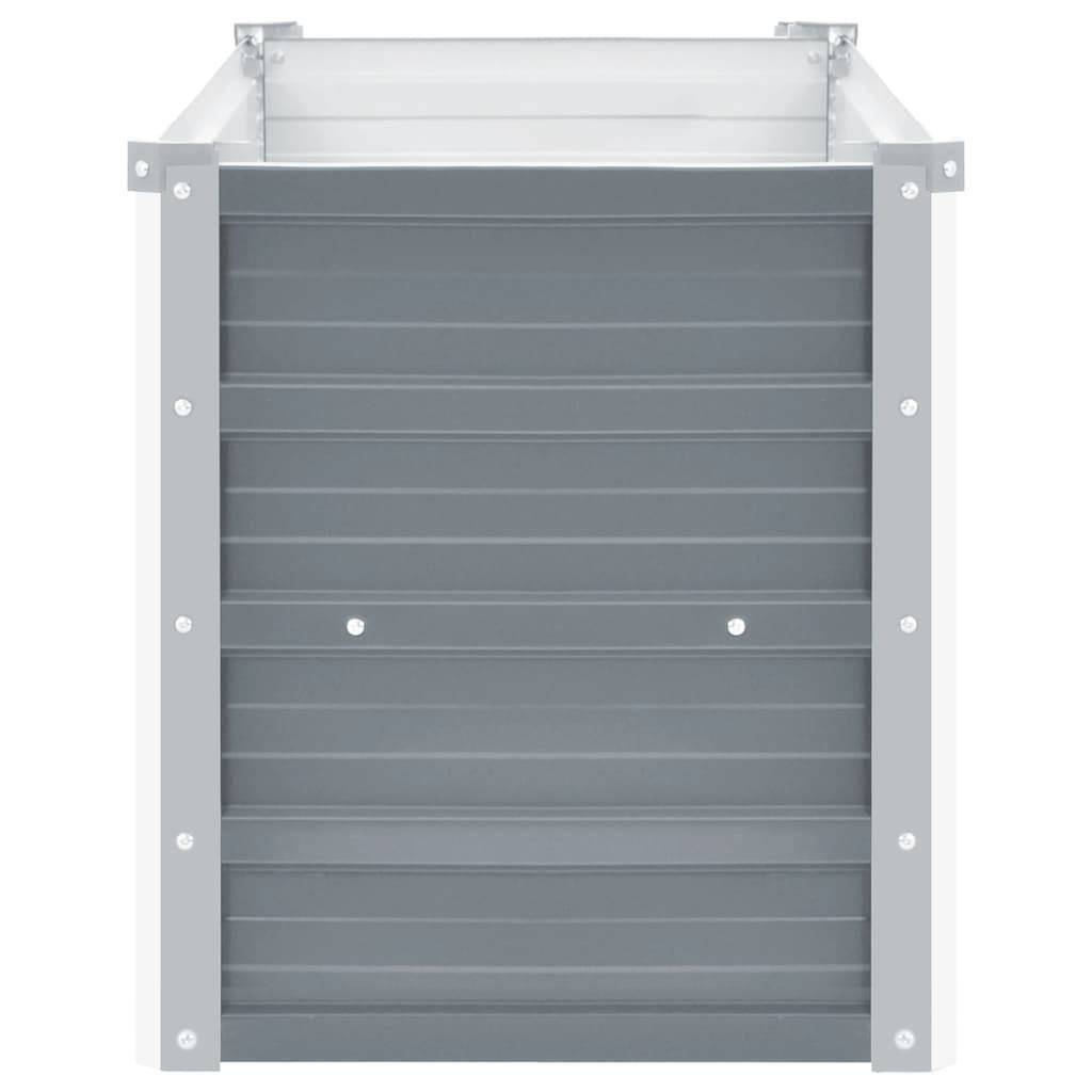Prolenta Premium - Jardinière acier gris 100 x 40 x 45 cm - Prolenta premium p319.7 - Image 4