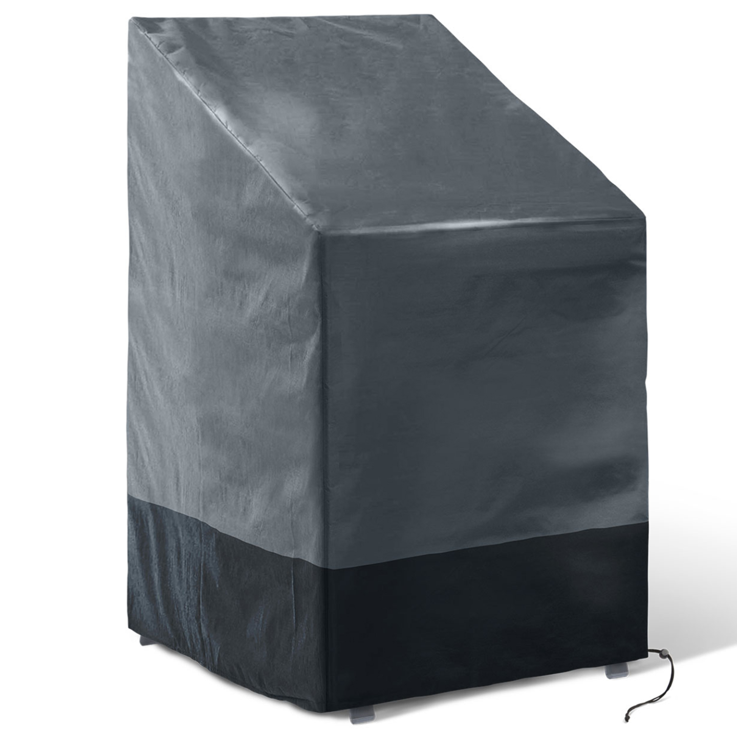 Housse de protection pour 4 à 6 chaises de jardin empilables 70 x 70 x 120 cm - Image 2