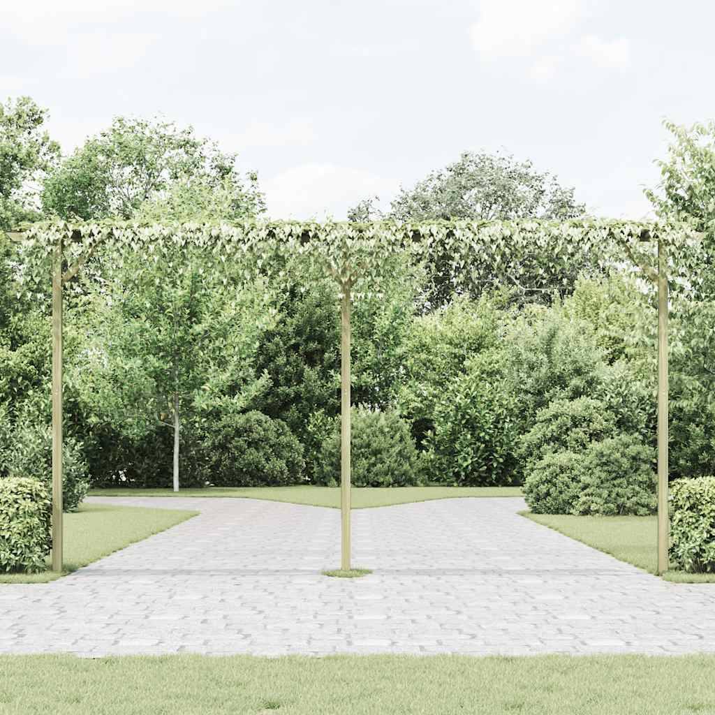 Vidaxl - Pergola de jardin 410 x 40 x 203 cm Bois vidaXL 41664 - Image 1