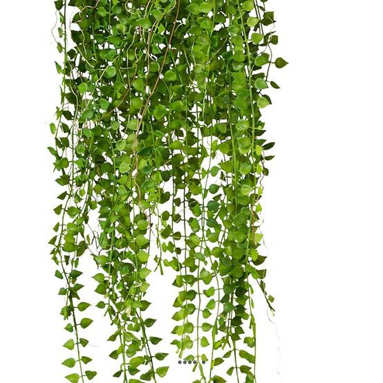 Chute de columnea artificiel L 70 cm feuillage plastique - Image 3