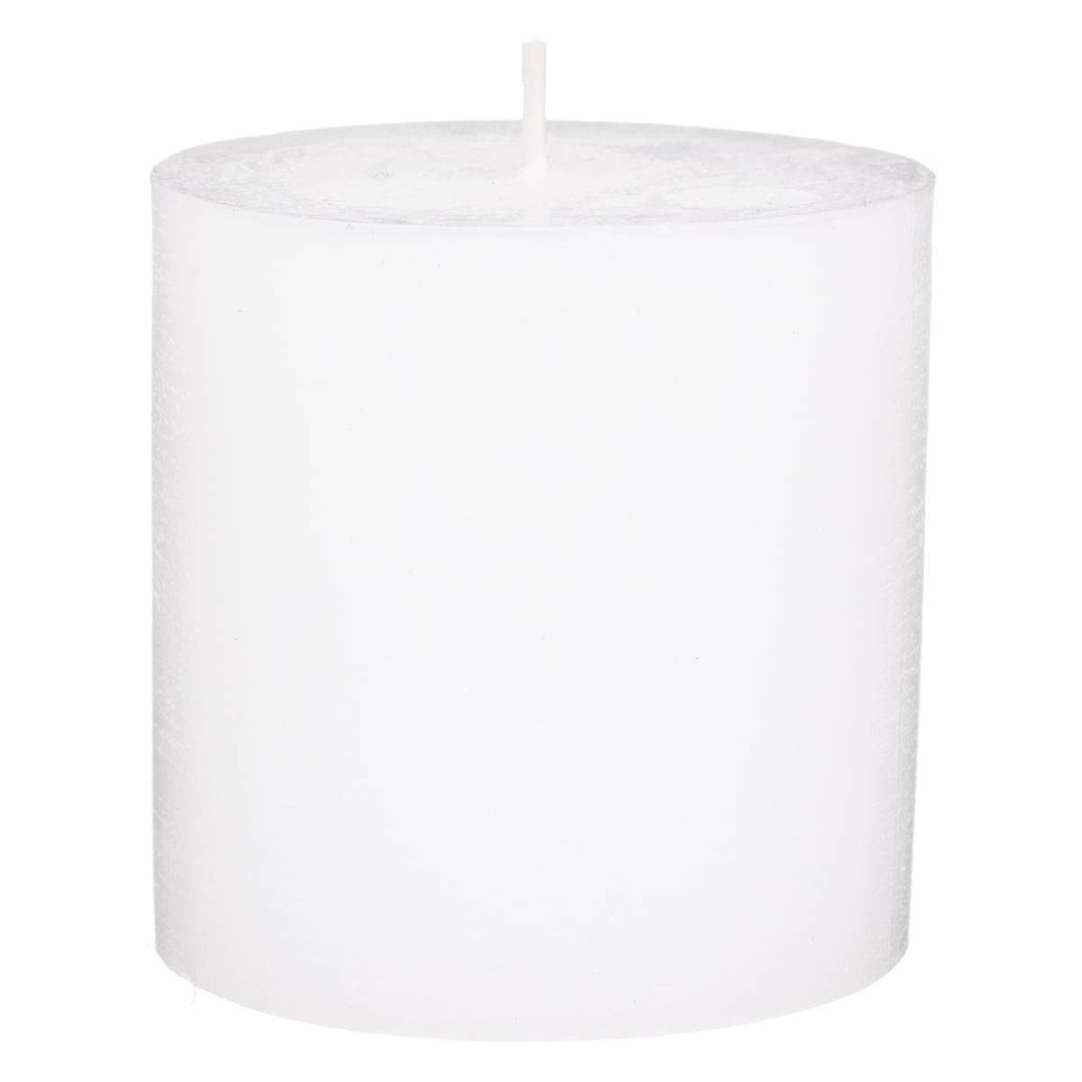 Atmosphera - Bougie rustique "Olia" blanc 220g - Atmosphera Créateur d'intérieur - Image 3