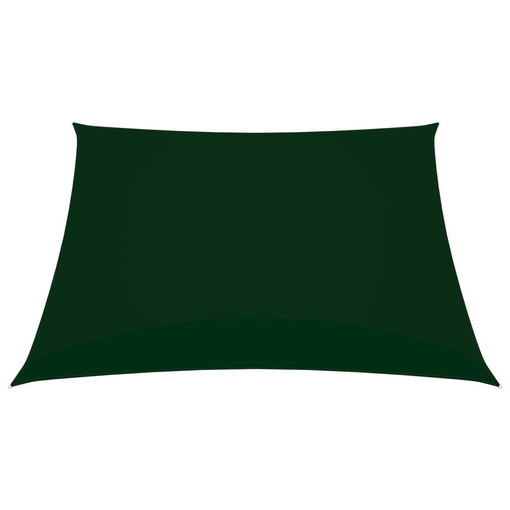 Helloshop26 - Voile d'ombrage tissu oxford carré 4 x 4 m vert foncé - Image 2