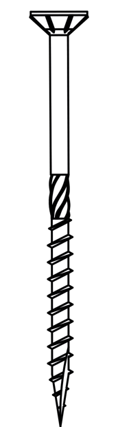 Vis de construction bois à tête fraisée Torx - SENCO - WCCBO - Image 1