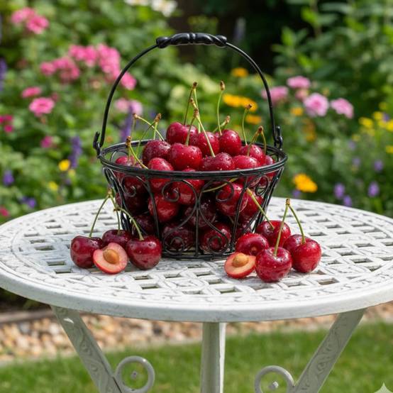 Cerisier nain Chérie Cherry - Nains de jardins® - Bon rendement - Pot de 5L - 40/80 cm - De 1,50 m à 2,00 m - Image 4