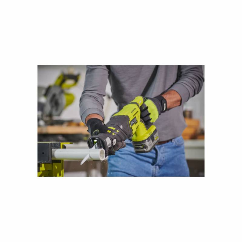 Ryobi - Pack RYOBI - Scie sabre Brushless R18RS7-0 - 18V One+ - sans batterie ni chargeur - Lot de 3 lames RAK3RBWM spéciales scie - Image 6