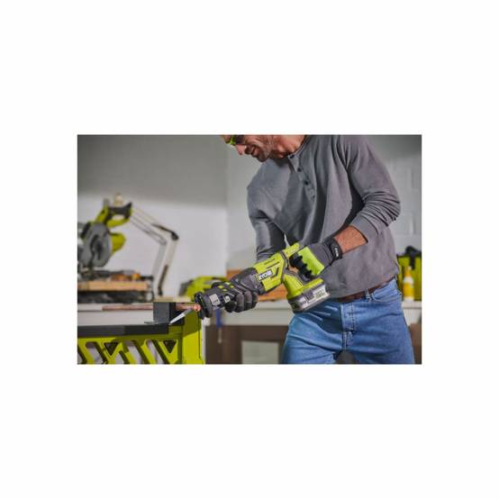 Ryobi - Pack RYOBI - Scie sabre Brushless R18RS7-0 - 18V One+ - sans batterie ni chargeur - Lot de 3 lames RAK3RBWM spéciales scie - Image 3