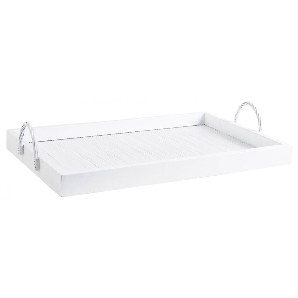 Aubry Gaspard - Plateaux en bambou et bois s (Lot de 2) - Image 2