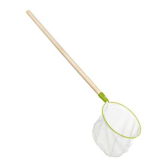 Goki - Epuisette - Filet à papillons - manche en bois