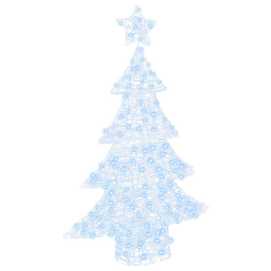 Vidaxl - Sapin de Noël avec 100 LED Blanc froid 120 cm Acrylique vidaXL 42018974 - Image 2