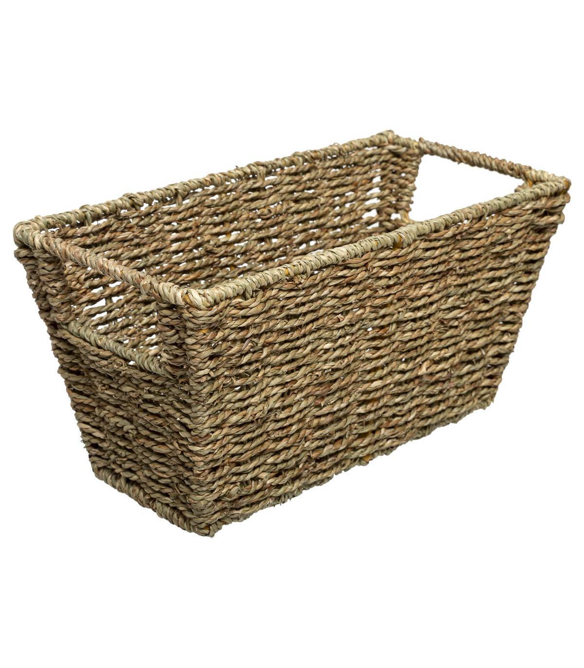 Panier de Rangement en Seagrass 15 x 31 x 15 cm - Image 1