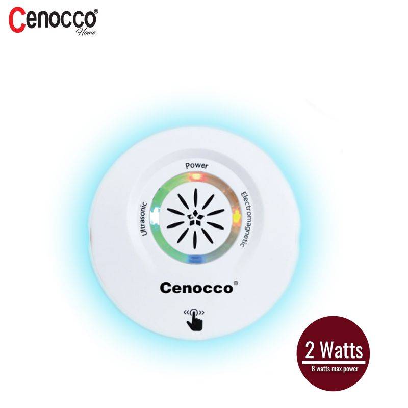 Prise Anti insecte à Ultrasons et Electromagnetique  CC9097-WHT Cenocco - Image 3