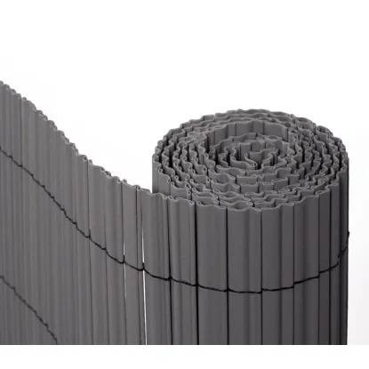 Nortène - Canisse PVC double face 19 mm grise 1 x 3 m - 30 % recyclé - anti-UV - Image 2
