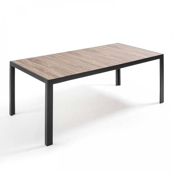Oviala - Ensemble table de jardin et 10 assises en aluminium et céramique Tivoli - Oviala - Image 6