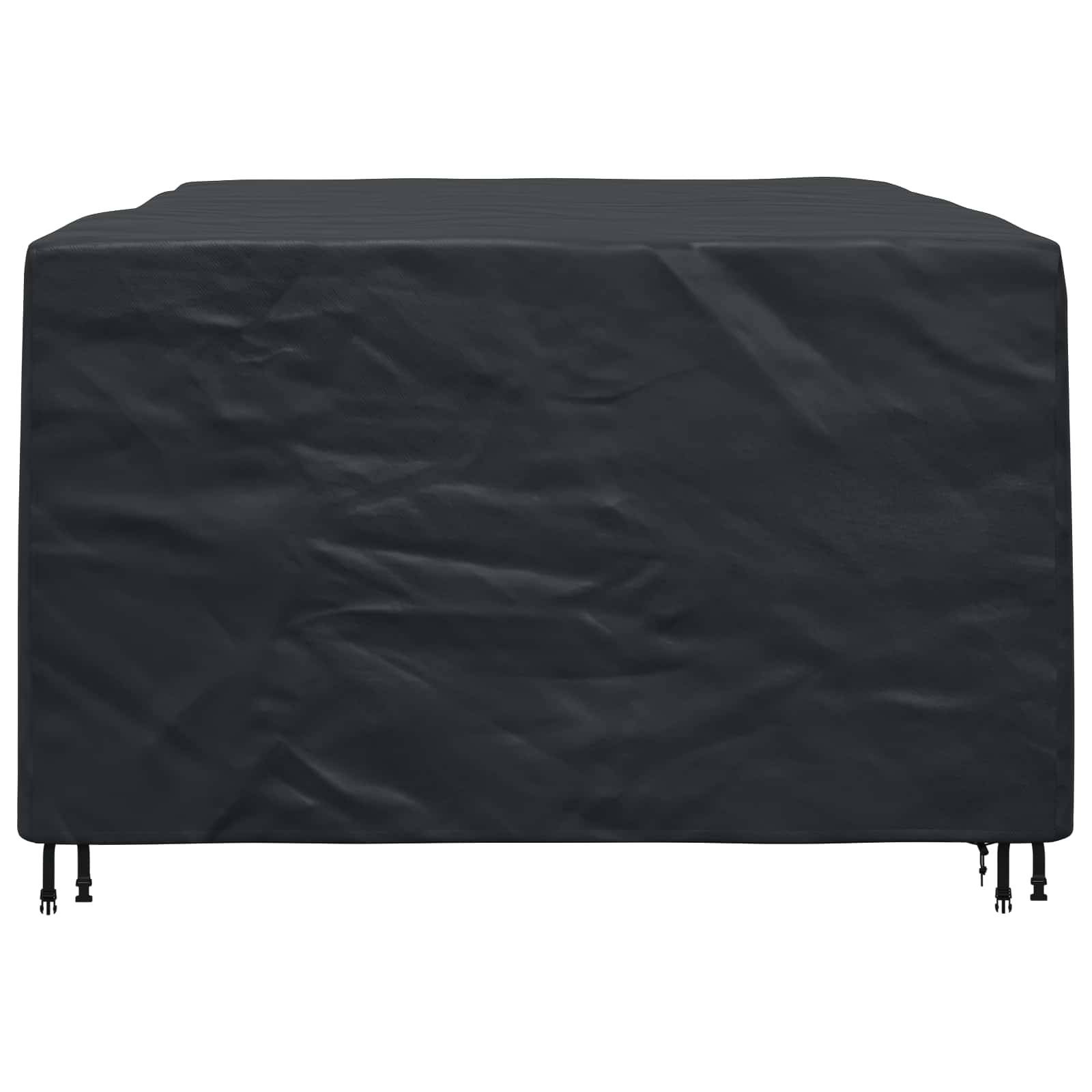 Housse pour meubles tissu 210D noir 240 x 160 x 100 cm - PANGIVO - Image 7