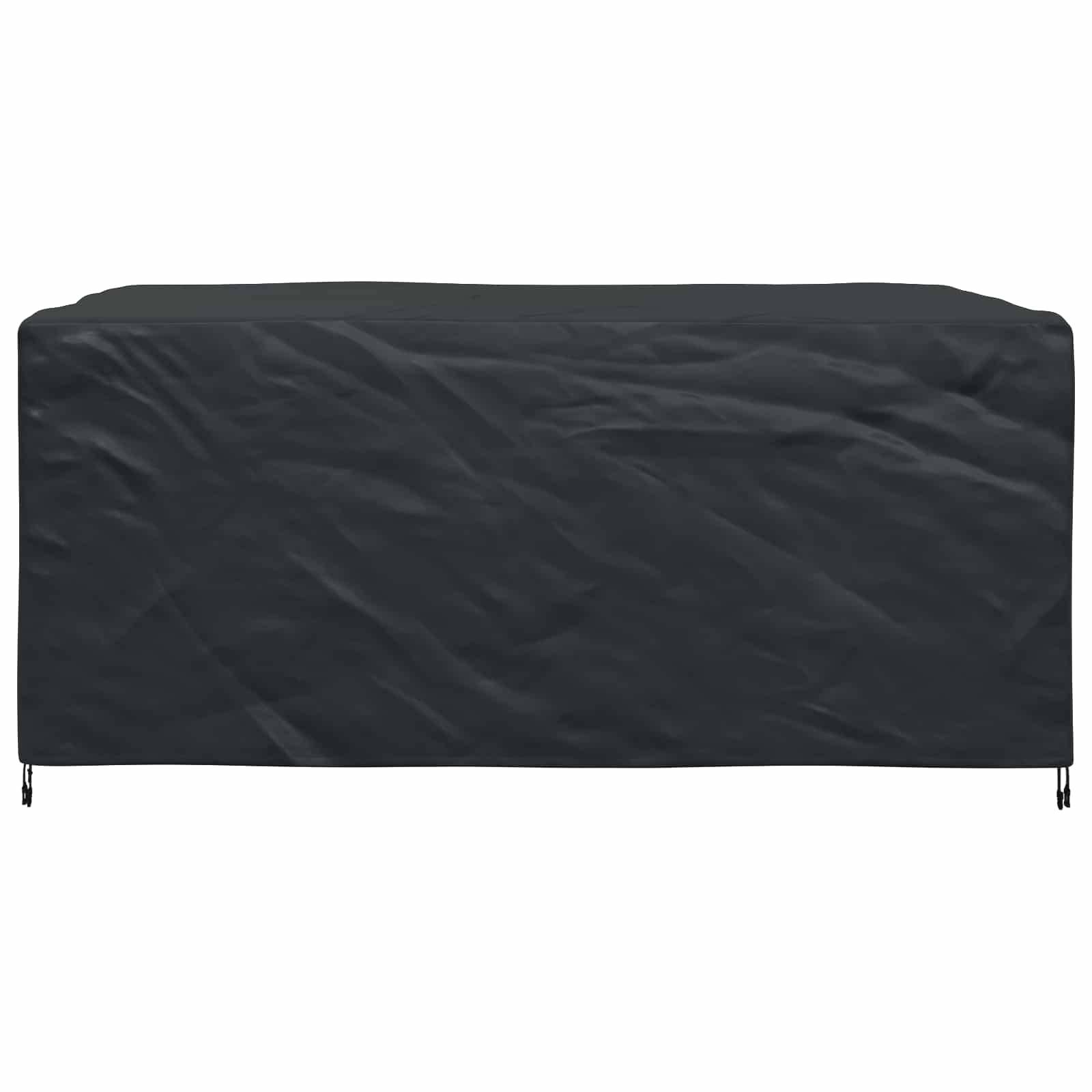 Housse pour meubles tissu 210D noir 240 x 160 x 100 cm - PANGIVO - Image 5